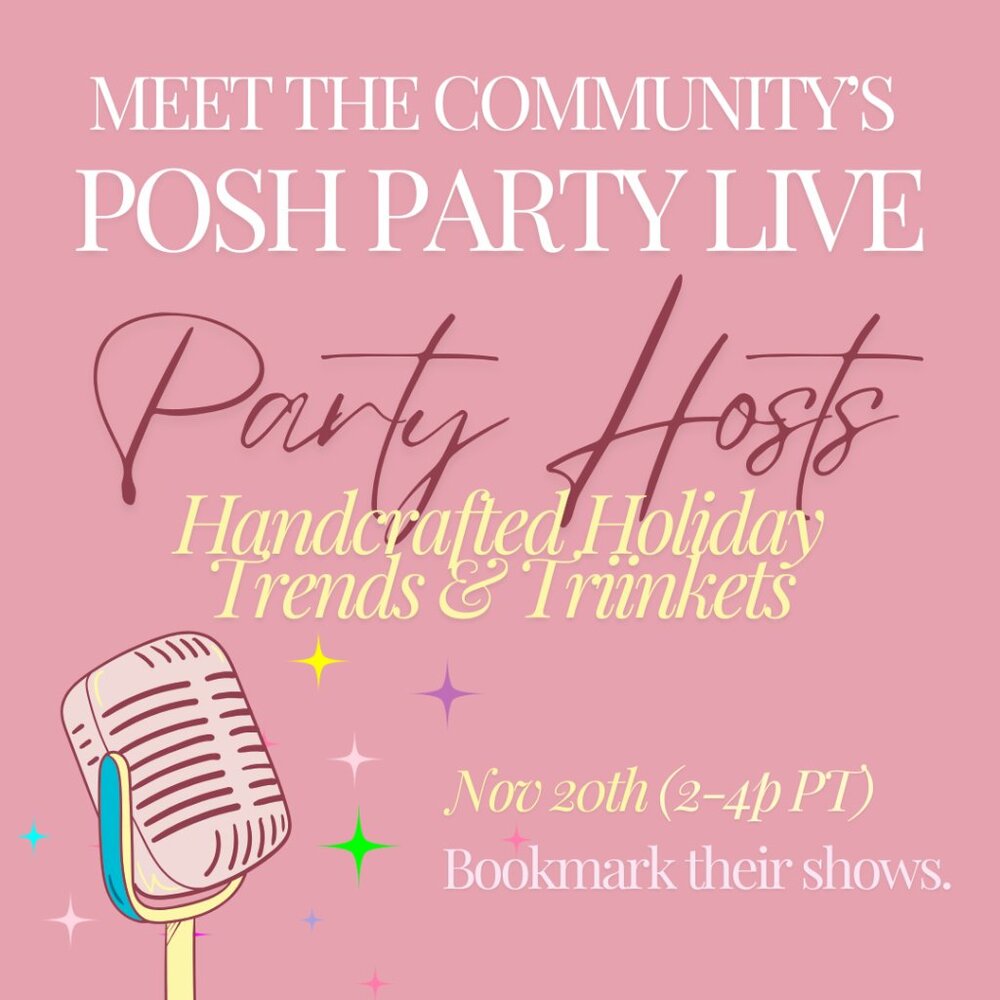 Party Hosts for 11/20: Handcrafted Holiday Trends, Trinkets, and More